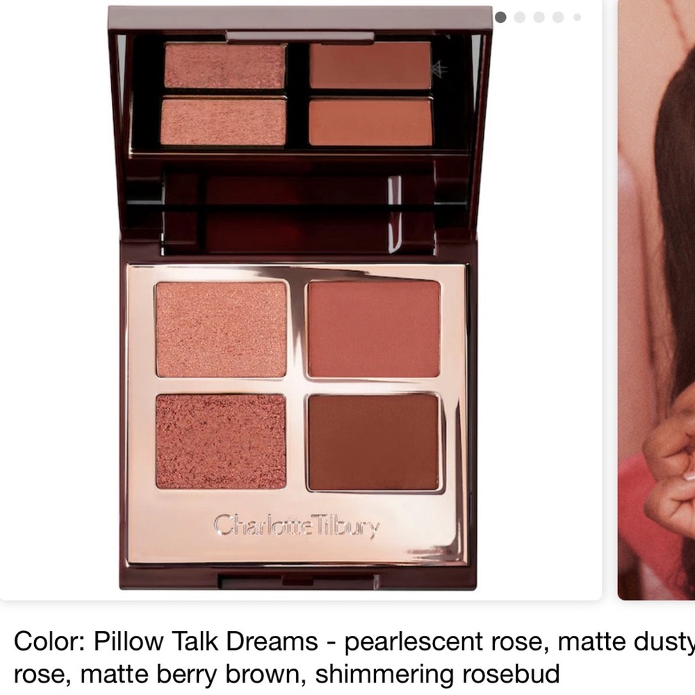 Charlotte Tilbury Pillow Talk Dreams Luxury Palette Eyeshadow Quad